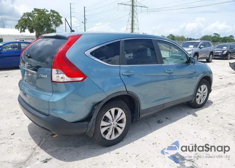 2013 Honda Cr-V Ex z USA, uszkodzony, nr VIN 5J6RM4H59DL011693
